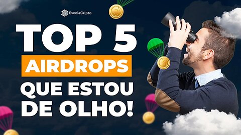 AirDrops de criptomoedas promissoras