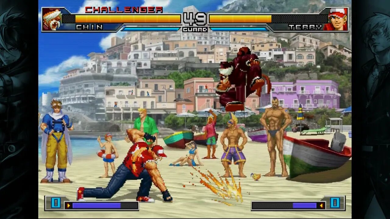 The King of Fighters 2002: Unlimited Match - Chin vs Terry - No Commentary 4K