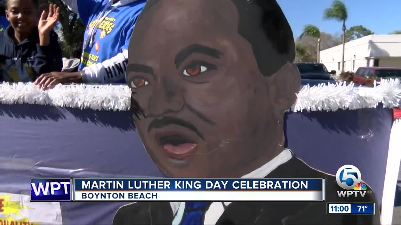 Boynton Beach celebrating the life of Dr. Martin Luther King Jr.