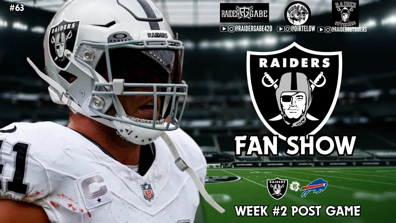 #Raiders Fan Show #Week 2 #Raiders vs #Bills #Postgame