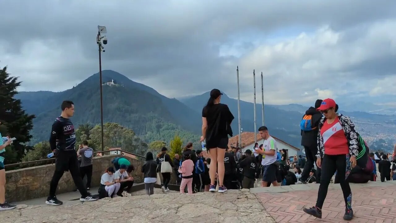 The View From Monserrate In Bogota, Colombia 2023 Video 4