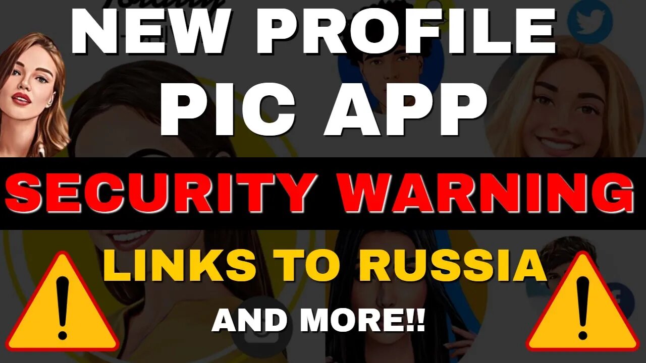 WARNING NEW PROFILE PIC APP - IS IT A HUGE ONLINE SECURITY RISK?