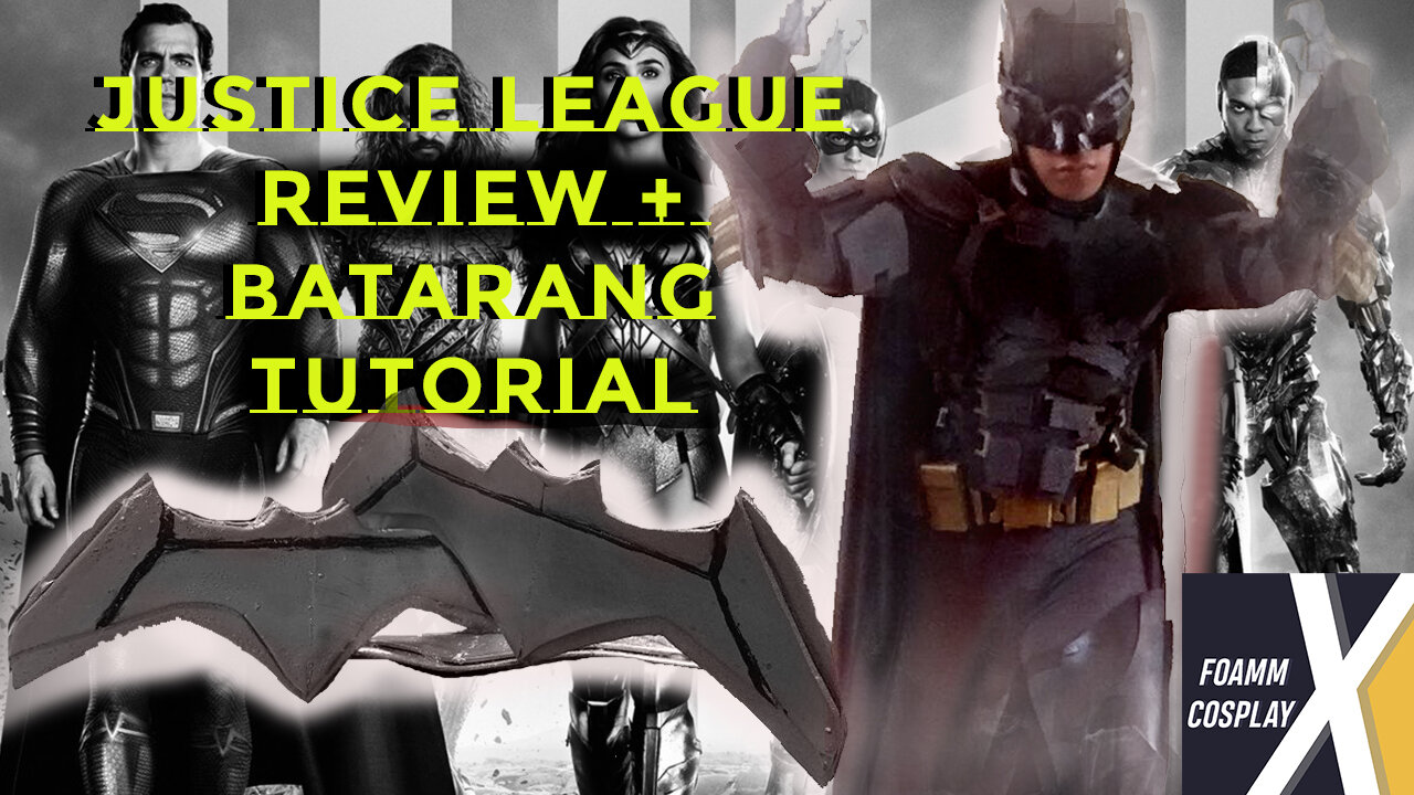 "ZACK SNYDER'S JUSTICE LEAGUE" Batarang Prop Tutorial + REVIEW