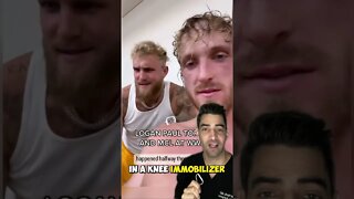 Logan Paul WWE Knee Injury