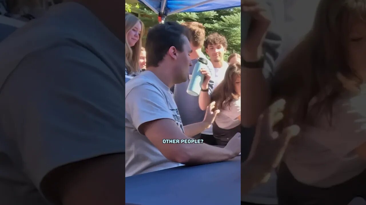 Charlie Leaves Female Lib SPEECHLESS 👀