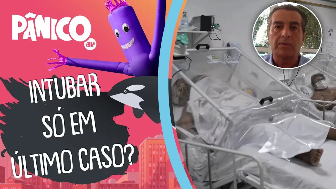 Dr. Zeballos fala sobre DIFERENÇA DE EFICÁCIA ENTRE INTUBAÇÃO E TRATAMENTO AMBULATORIAL