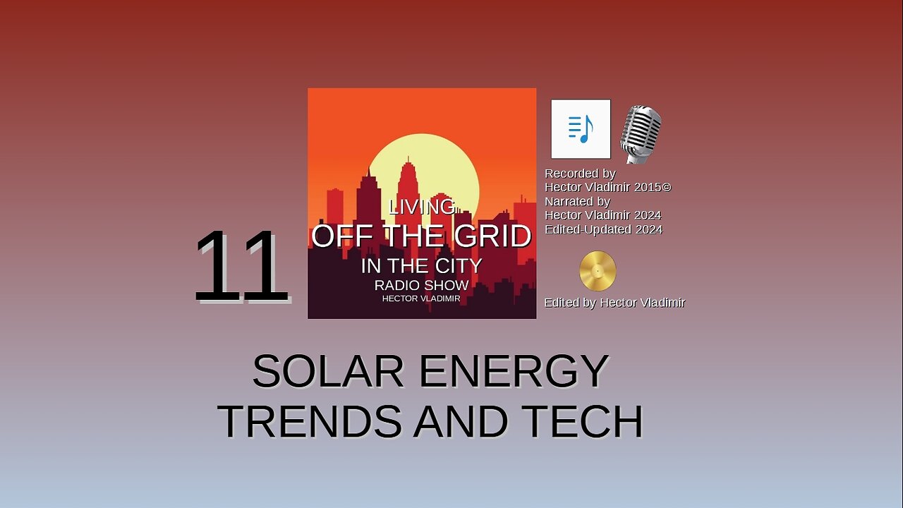 11 Solar energy trends and technologies