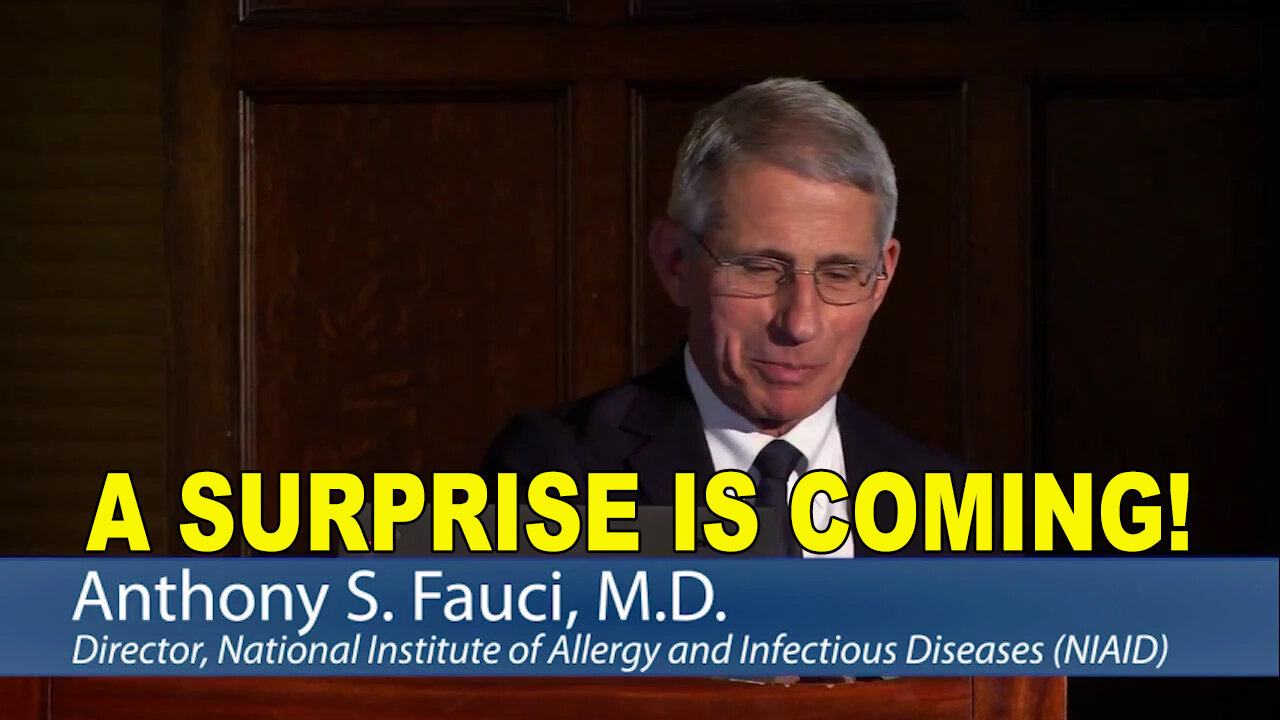 A Surprise is Coming? - Pandemic Preparedness in the Next Administration: Keynote Address by Anthony S. Fauci