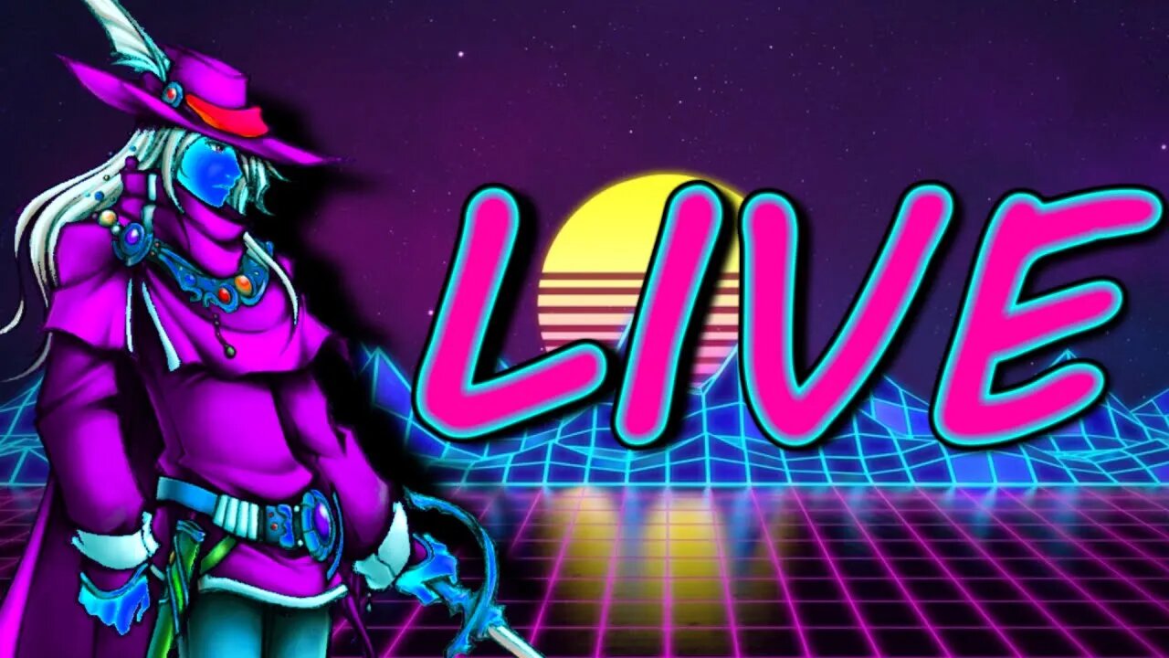 Synthwave Sunday LateNight Gaming- Zelda, and other games + Youtube Reactions(8/7/22)