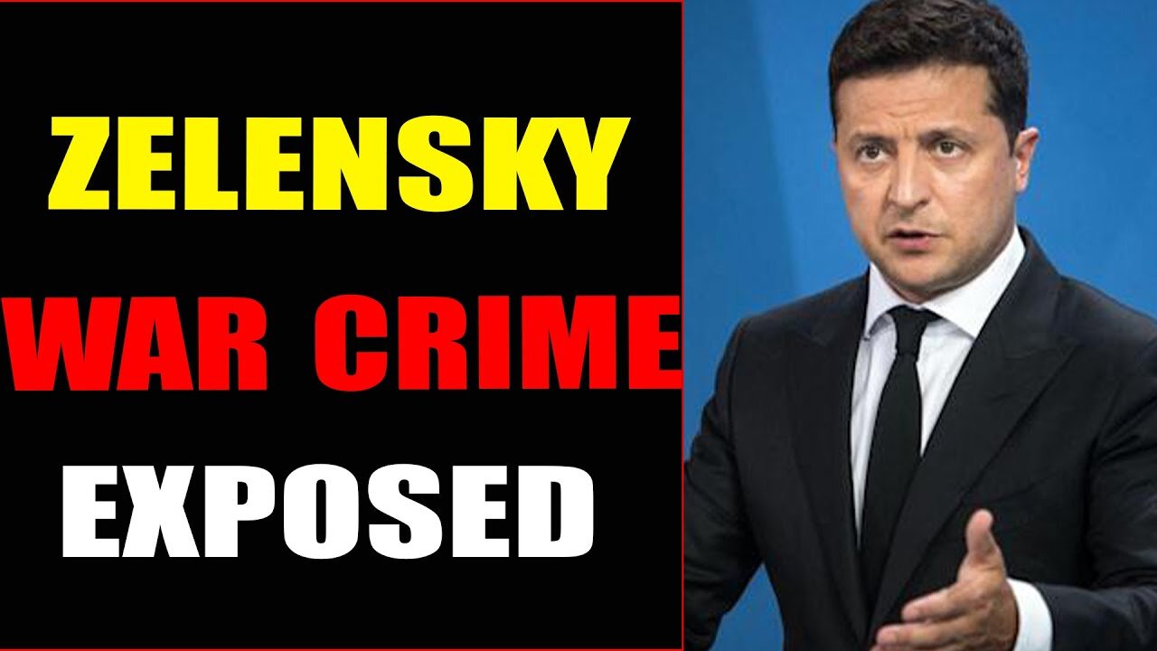 ZELENSKY WAR CRIME EXPOSED BY ITALIAN JOURNALIST - TRUMP NEWS