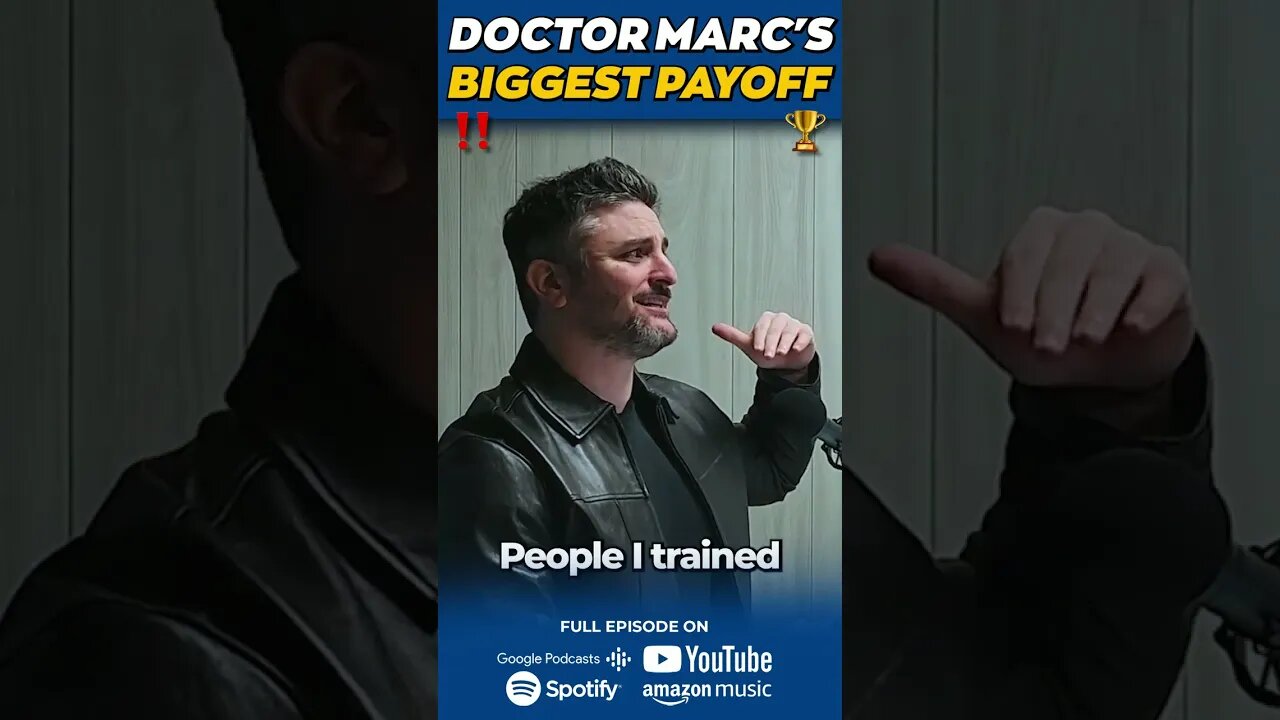 The Biggest Pay-Off for a Doctor and a Coach