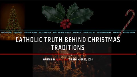 Catholic Truth Behind Christmas Traditions