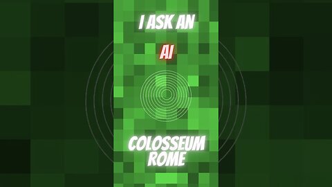 Minecraft AI : Colosseum Rome ! #minecraft #minecraftai #minecraftvideo #minecraftshorts #shorts