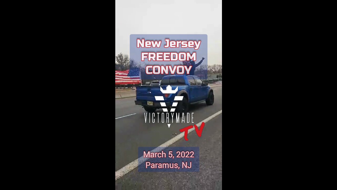 New Jersey Truckers Freedom Convoy (Paramus)