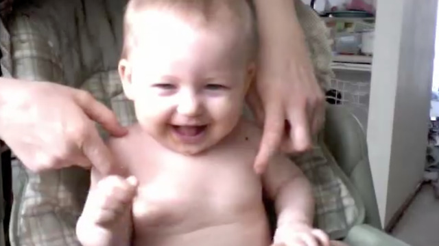 "So Big" baby Tickles and Giggles