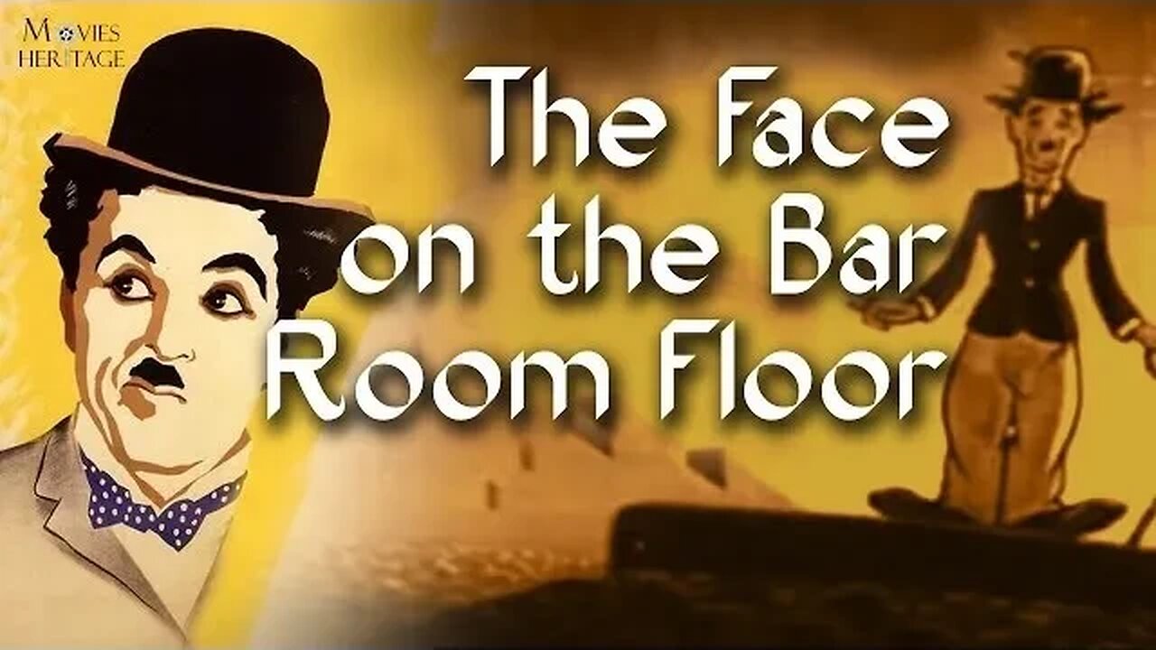 Charlie Chaplin - Face On The Barroom Floor - Black and White - Silent Film - 1914