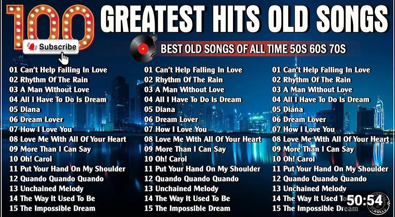 Greatest hits old songs