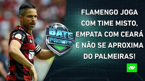 Flamengo TROPEÇA e NÃO REDUZ VANTAGEM do LÍDER Palmeiras; São Paulo pode CAIR? | BATE-PRONTO