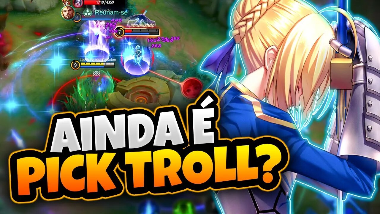 ELA AINDA É UM PICK TROLL MESMO DEPOIS DO BUFF? | MOBILE LEGENDS