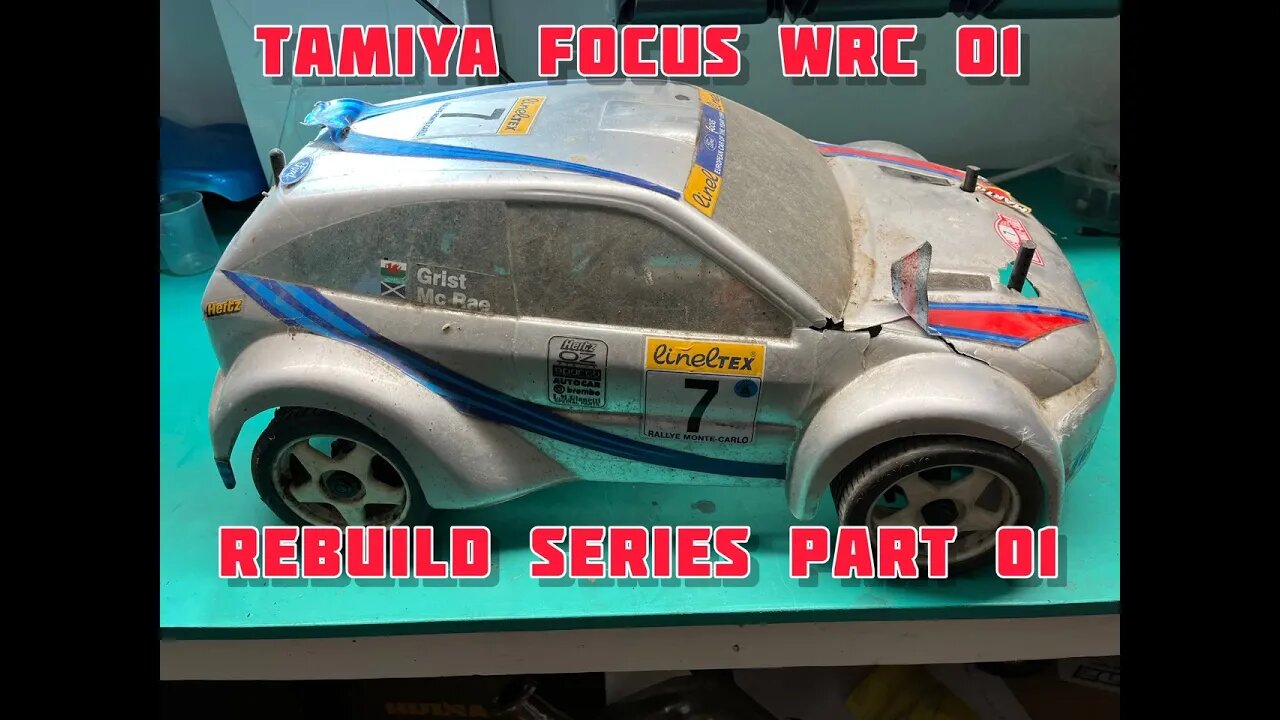 Tamiya WRC Focus Nitro Rally Car Rebuild | Part 01