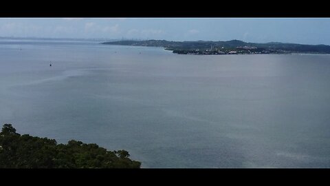 Salinas com vista para itaparica e Salvador - Ilha do medo