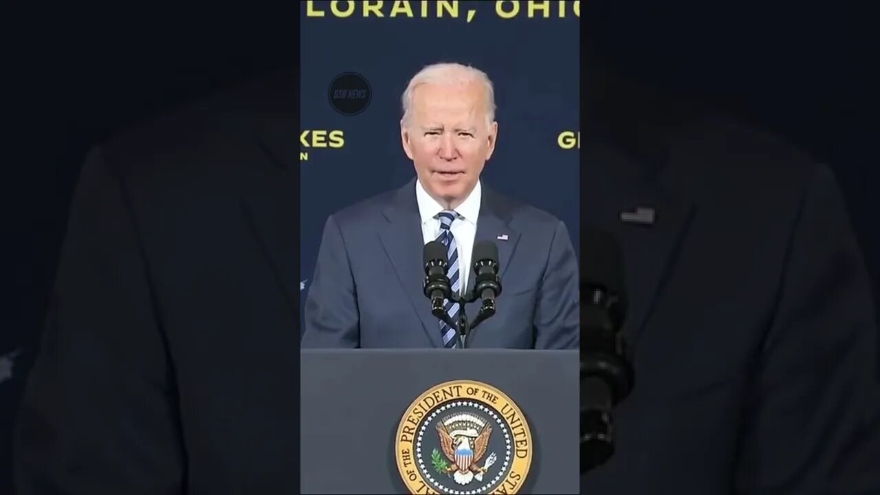 BIDEN: There’s a little thing going on in Europe right now 🇷🇺 vs 🇺🇦