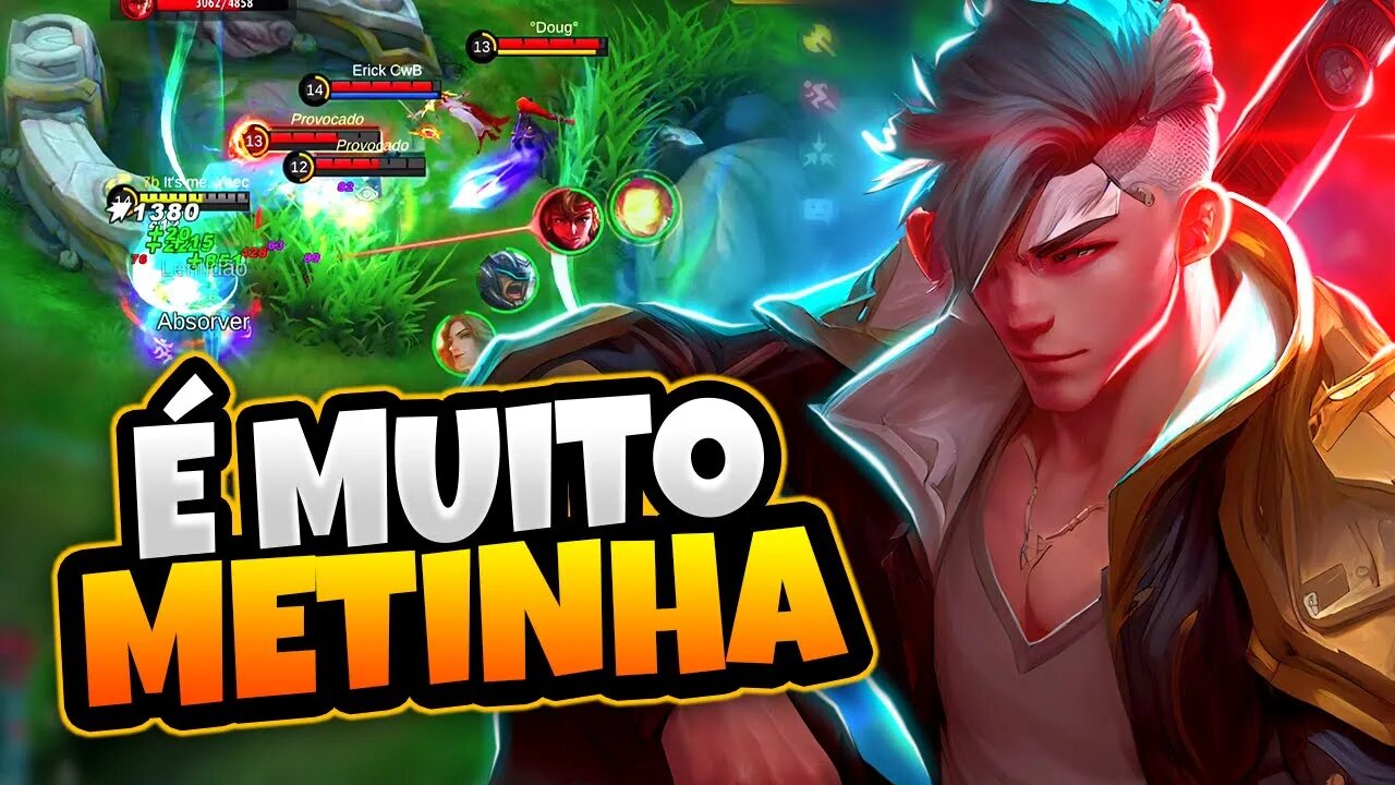 ELE ENCARA QUALQUER UM E AINDA DEIXAM PASSAR OPEN! | MOBILE LEGENDS