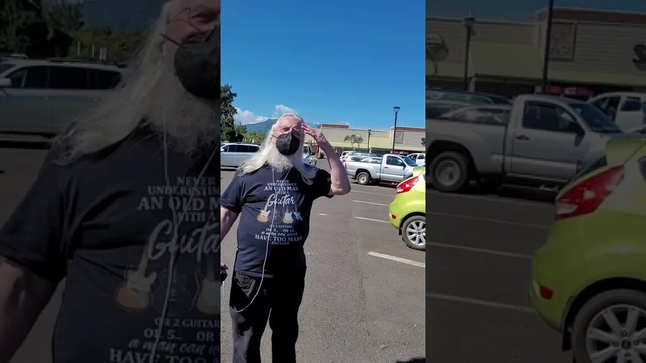 Conversation with man who approached us and gave his opinion