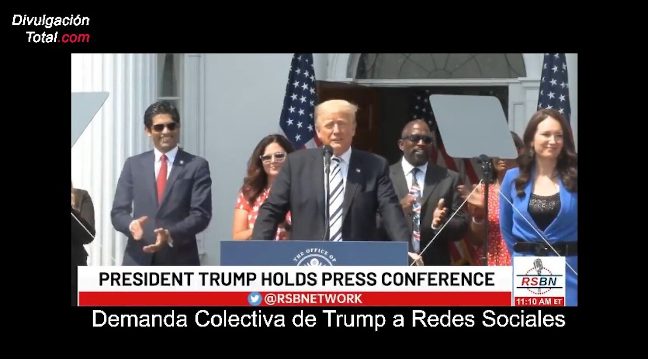 11-JUL-2021 Demanda Colectiva de Trump a Redes Sociales