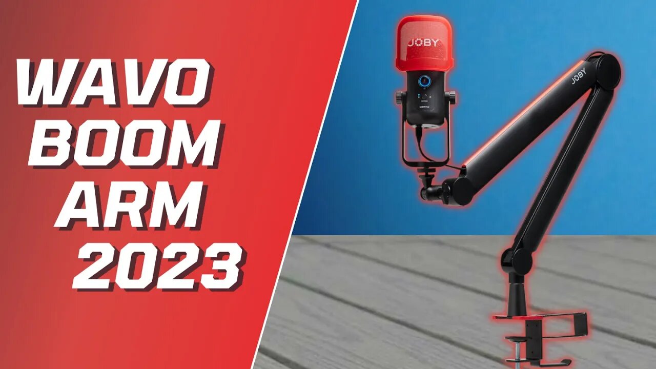 New Joby Wavo Boom Arm Review: The Ultimate Microphone Solution?