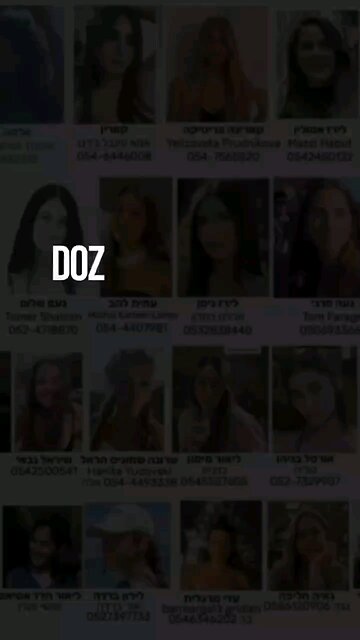 What are the dozens of female hostages going through?