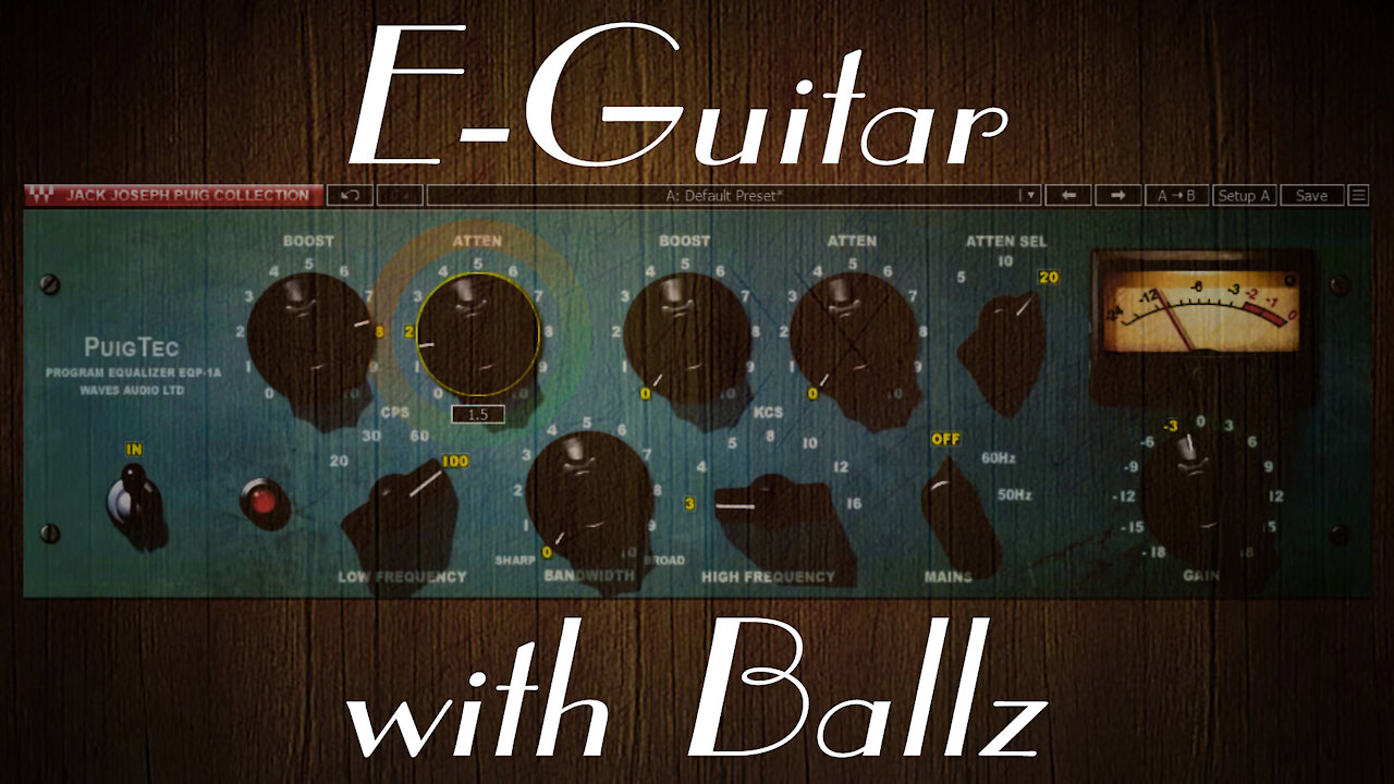 Guitar + Pultec