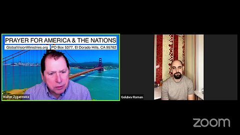 PRAYER FOR AMERICA & THE NATIONS Live with Walter Zygarewicz