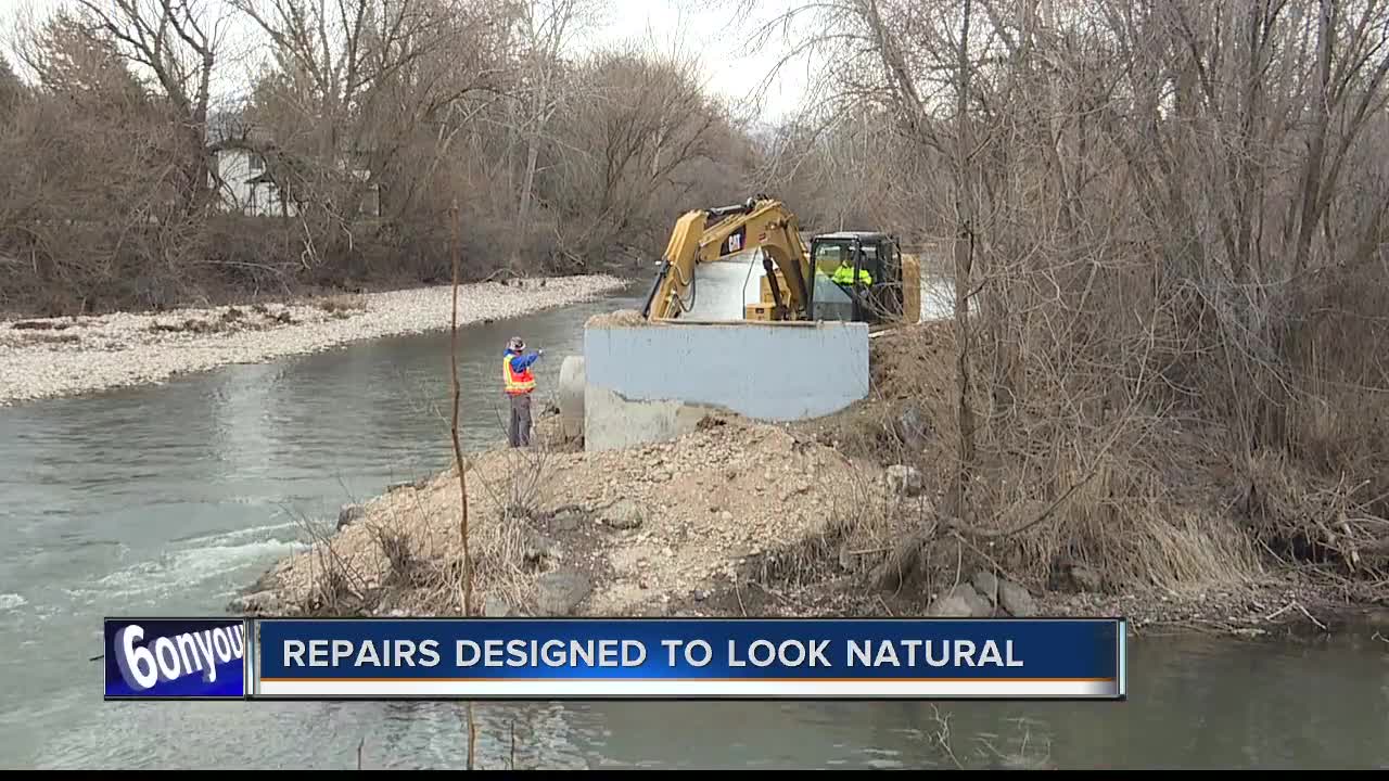 The "Art" of creating a new riverbank