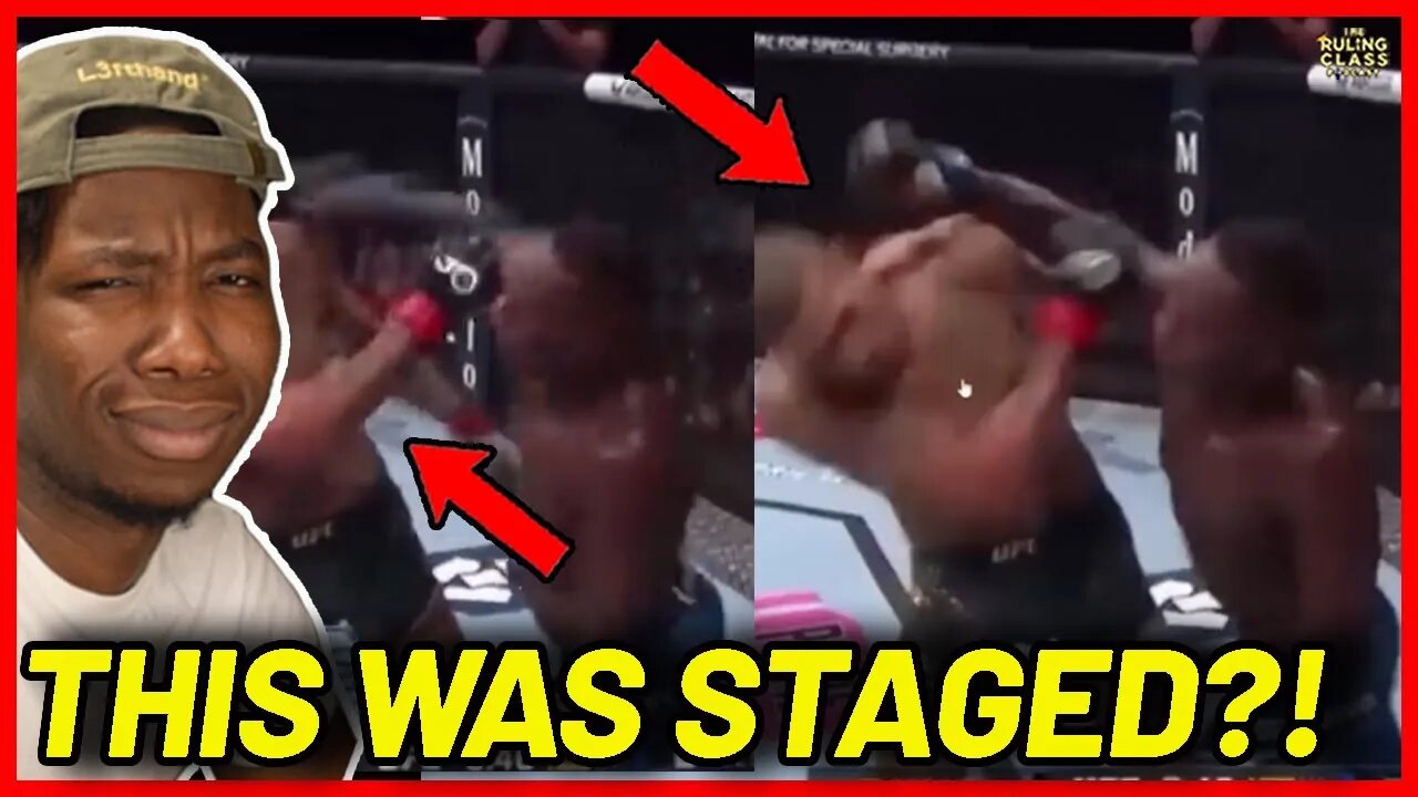 The UFC is RIGGED/FAKE and Israel Adesanya PROVES IT?!