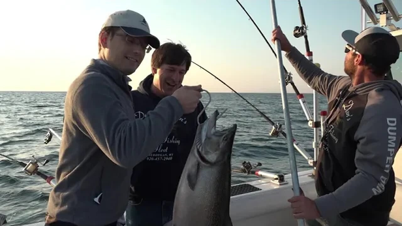 Salmon Fishing in the Port of Sheboygan