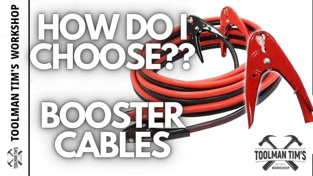 How To Choose The RIGHT BOOSTER CABLES - Amazon & Costco Review