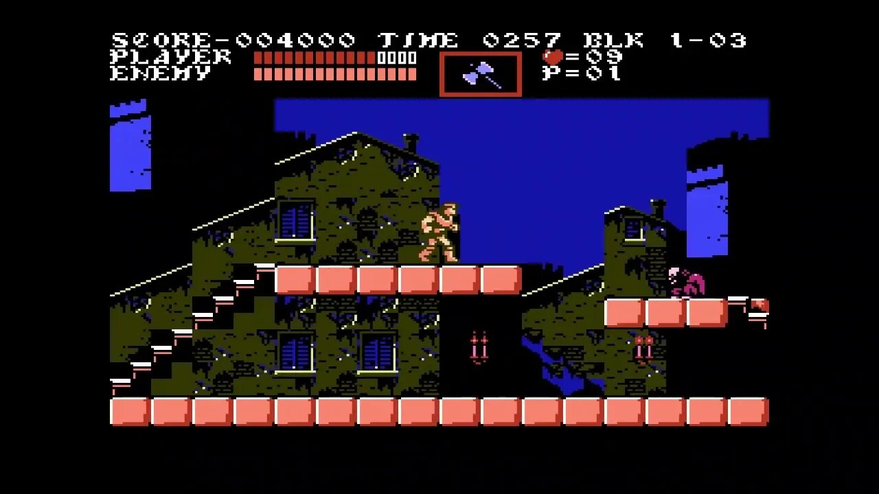 CastleVania 3: Dracula's Curse (Short Gameplay)