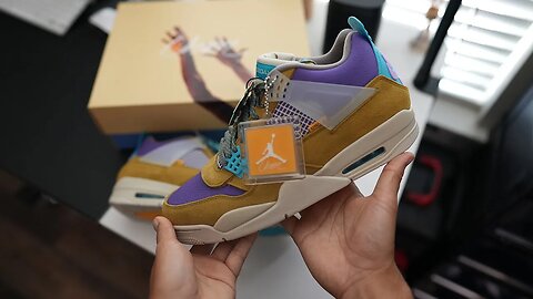 Air Jordan 4 Union Desert Moss Unboxing & On-Feet Review | Worth $225?