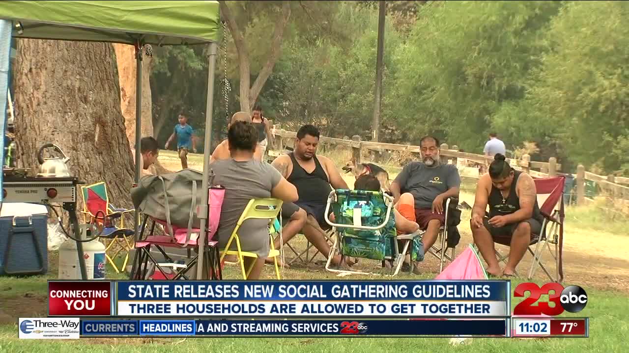 State releases new social gathering guidelines