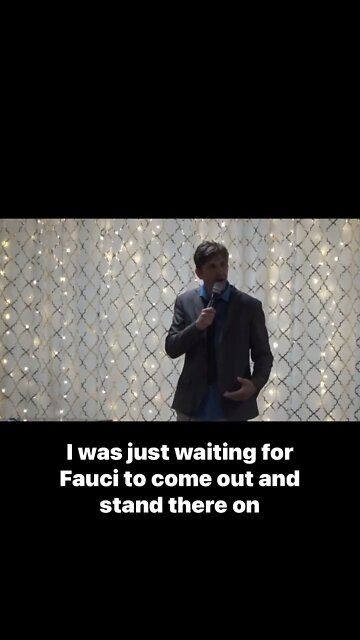 Comedian calls out lying Fauci and vaccine passport