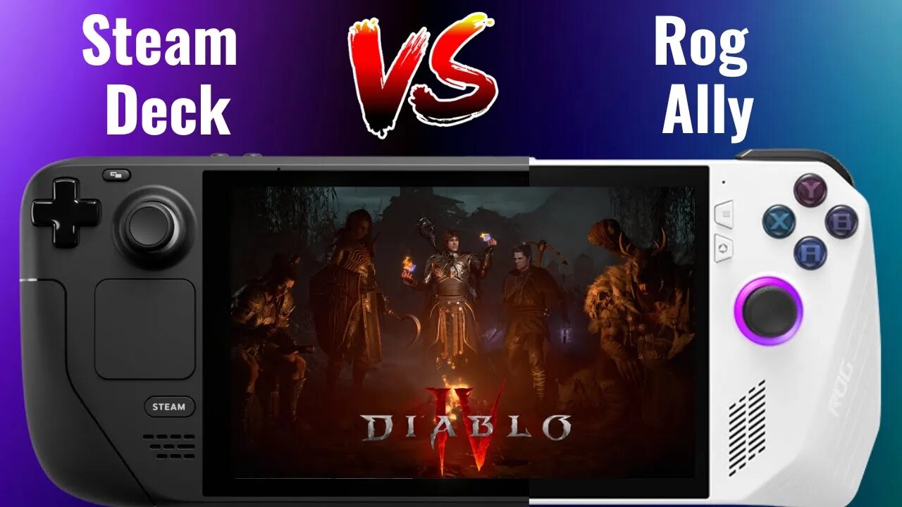 Diablo IV | Steam Deck Vs ROG Ally