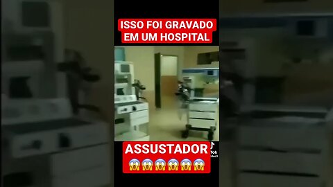 Isso foi gravado em um Hospital #shorts #sobrenatural