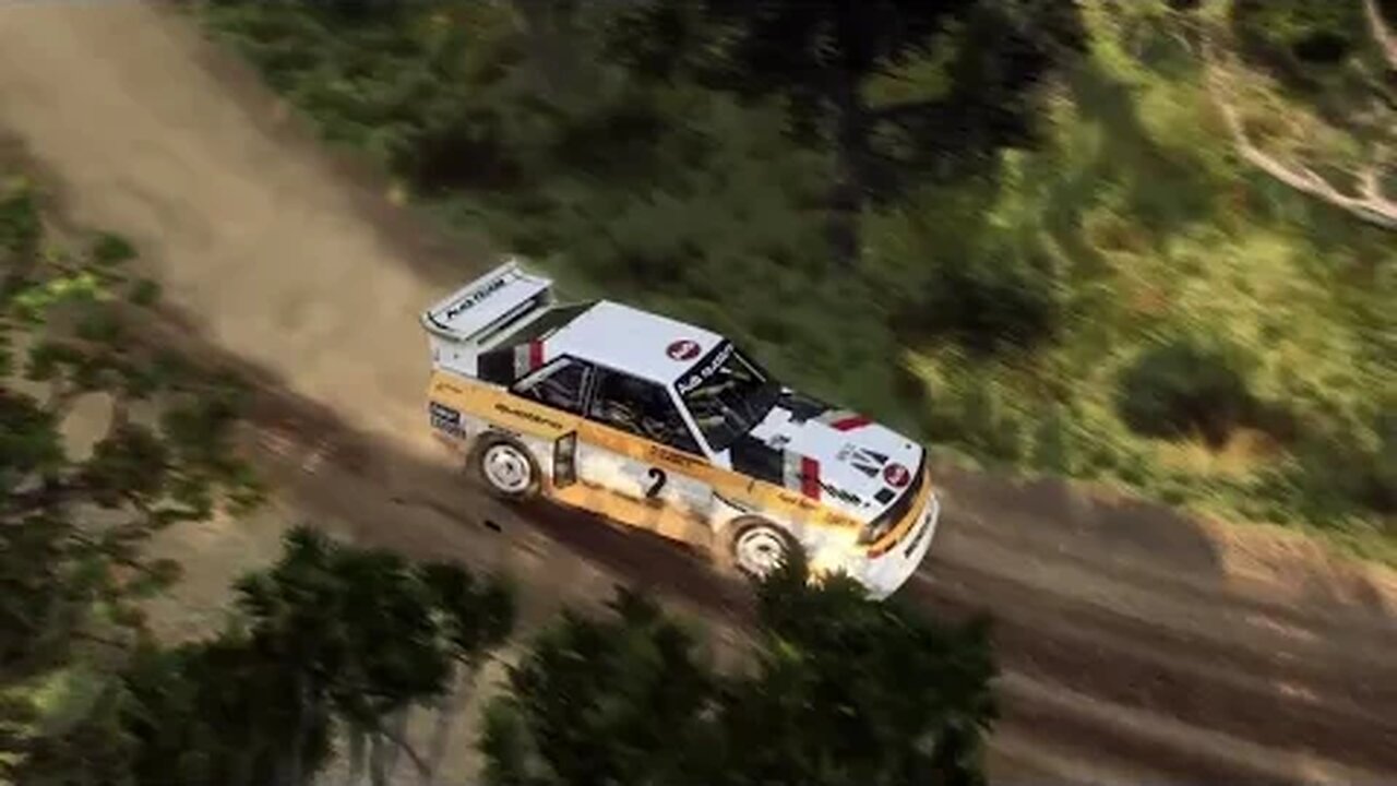 DiRT Rally 2 - Replay - Audi Sport Quattro S1 E2 at Ocean Beach Sprint Reverse