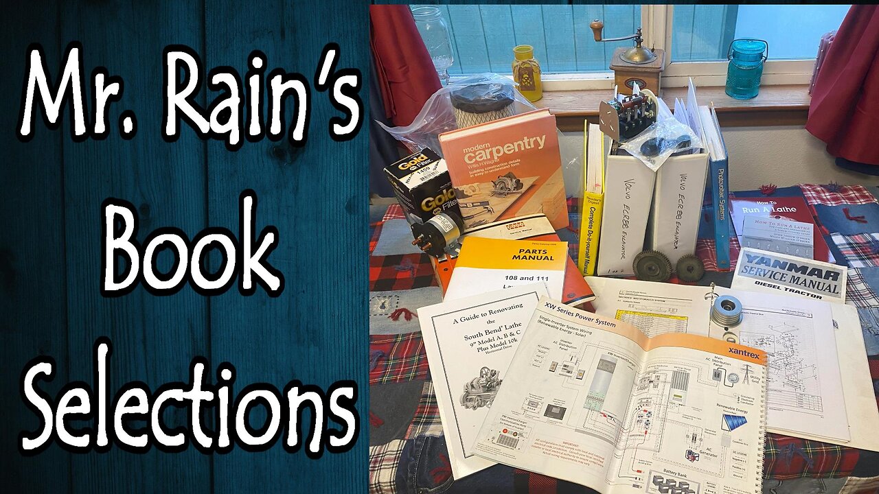 Mr. Rain's Book Selections and More (From Live Show Episode 10)