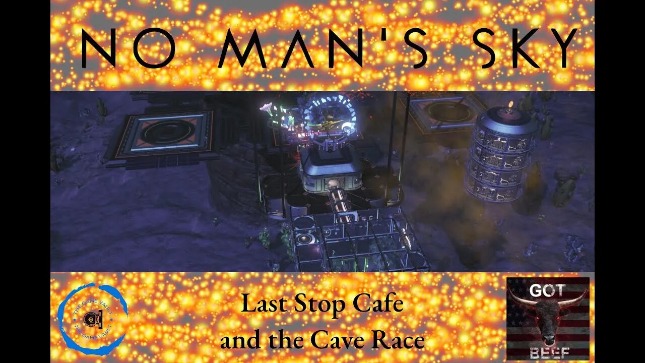 No Man's Sky - Last Stop Cafe and the Cave Race