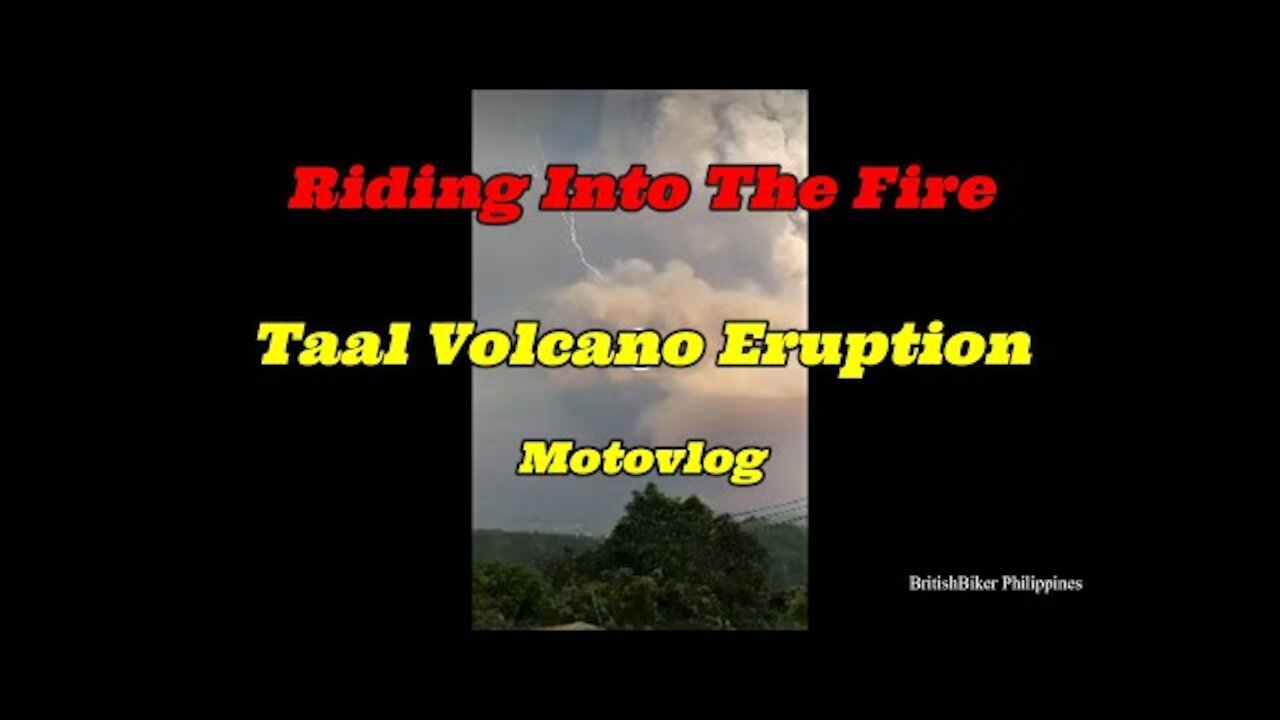 Devastating Eruption! Taal Volcano Philippines Motovlog