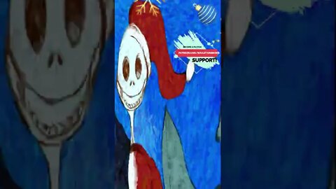 SHORTS timelapse: 💀 Nightmare Before Christmas SPEEDPAINT