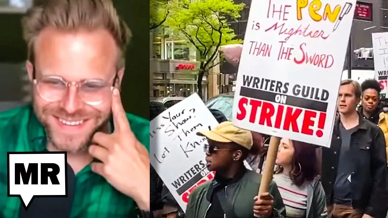 Writers Guild Strikes Back | Adam Conover | TMR