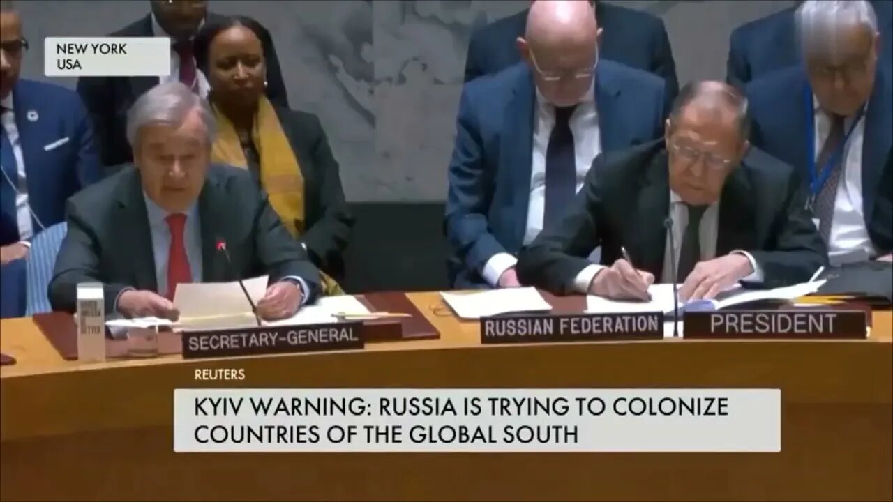 Putin Has Several Doubles, Russia Chairing the UN Security Council is a Shame of the International L